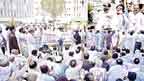   ملازمین کا مطالبات منظوری کیلئے وزارت خزانہ کے سامنے احتجاج 