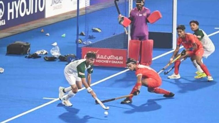 جونیئر ایشیاء ہاکی کپ:پاکستان کی بنگلہ دیش کیخلاف 6-0 سے فتح