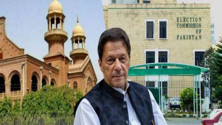  توشہ خانہ کیس :عمران خان کی  نا اہلی کیخلاف درخواست پرالیکشن  کمیشن کے وکیل کو تیاری کی مہلت 