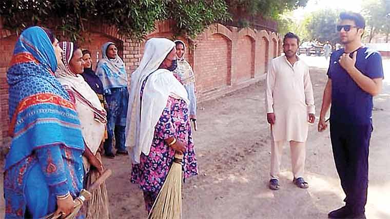 ٹوبہ : اسسٹنٹ کمشنر ہیڈ کوارٹر  کا شہر کے مختلف مقامات کا دورہ 