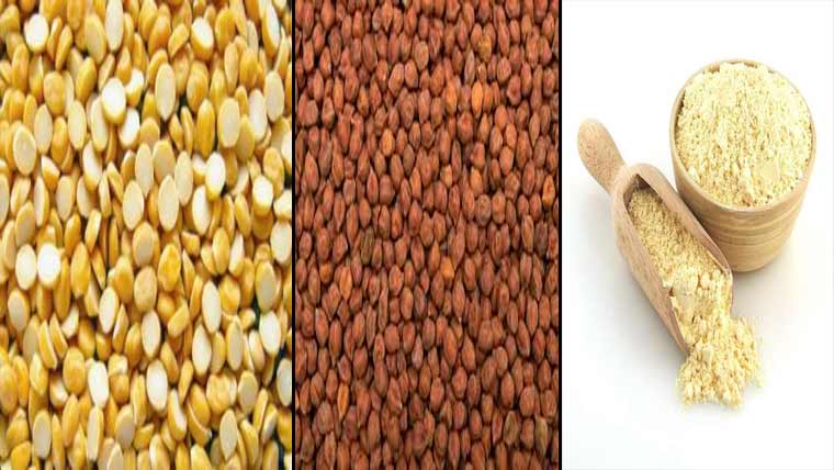 دال چنا، کالے چنے اور  بیسن کی قیمت میں اضافہ