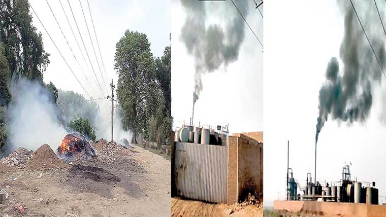 سموگ   :    روک    تھام    کیلئے    کارروائیاں     فرضی    ،    ماحول    آلودہ    