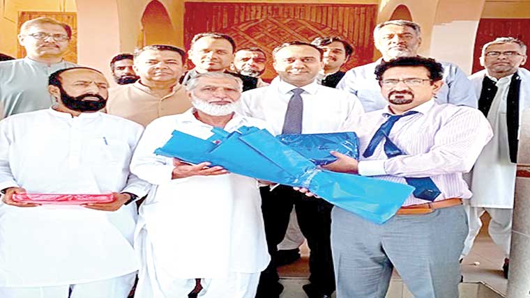 بی زیڈیو،ڈپٹی رجسٹرار عبدالکریم بزدار  ملک محمد نواز کی ریٹائرمنٹ پر تقریب