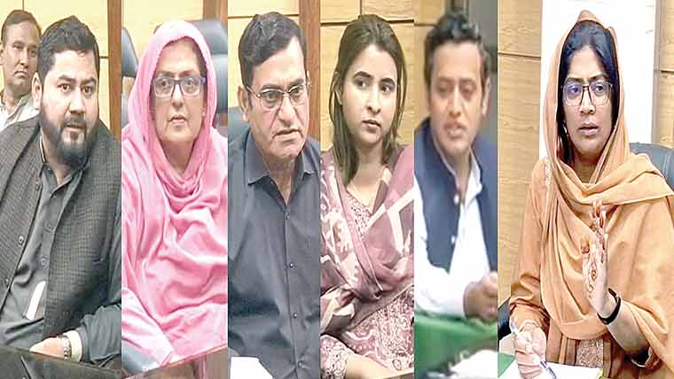 ڈی سی کااجتماعی شادیوں کی تقریب کے انتظامات کا جائزہ