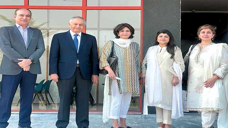 زاہدہ حبیب کی جانب سے ڈی ٹی آئی میں ایچ ایم حبیب انڈوومنٹ فنڈ قائم