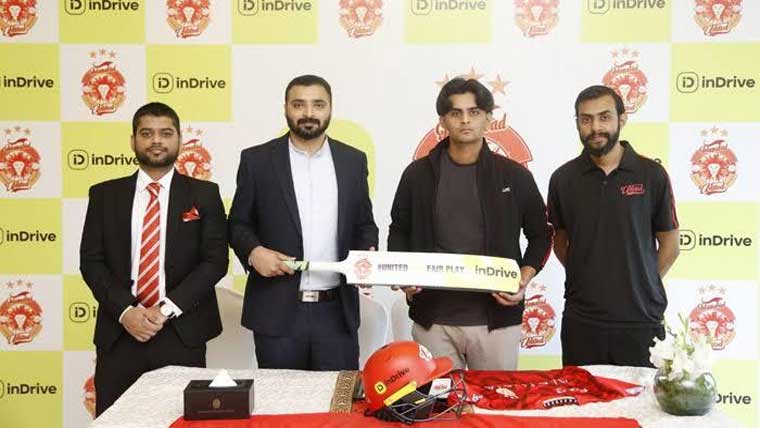 ان ڈرائیو اسلام آبا یونائیٹڈ  کا آفیشل اسپانسر بن گیا