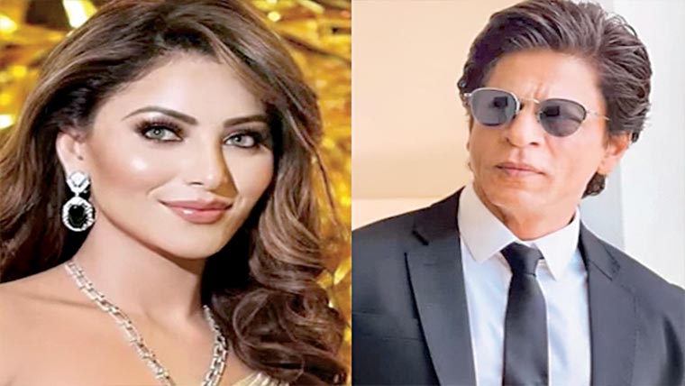 اروشی کا خود کا شاہ رخ سے موازنہ  مداحوں نے کھری کھری سنادی