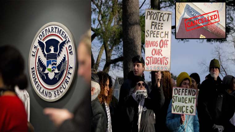 امریکا میں یہودیوں پرتنقید  کرنیوالوں کے ویزے منسوخ  ہونگے :ہوم لینڈ سکیورٹی امریکا