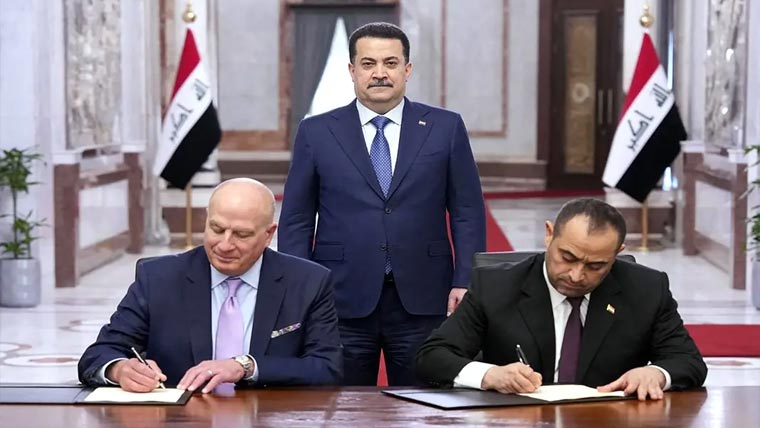 عراق امریکی کمپنی سے بجلی خریدے  گا ،مفاہمتی یادداشت پر دستخط 