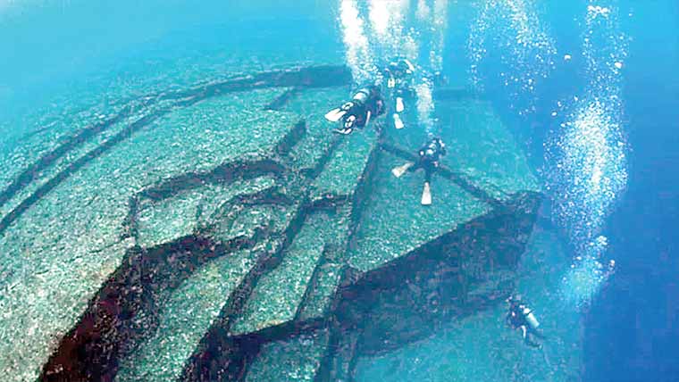 جاپان میں زیر سمندر 12 ہزار سال پرانا ہرم