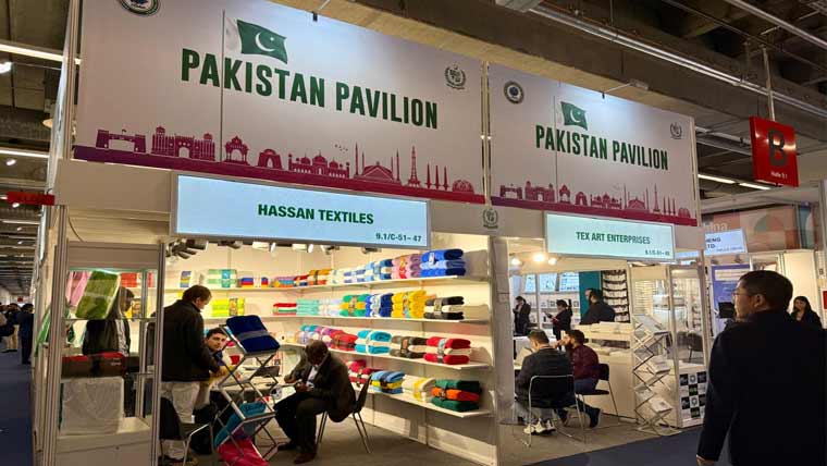 ہیم ٹیکسٹائل کولمبیا میں پاکستانی کمپنیوں کی بھرپور پذیرائی