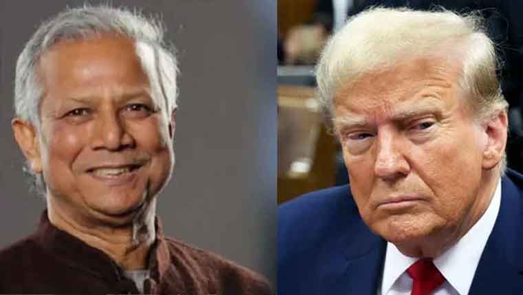 بنگلادیش کے عبوری سربراہ کا  ٹیرف معاملے پر ٹرمپ کو خط