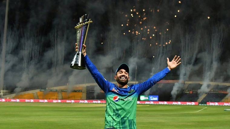 محمدرضوان پی ایس ایل کی تاریخ کے کامیاب ترین کپتان 