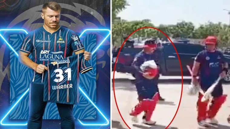 ڈیوڈوارنرپریکٹس سیشن میں پچ سے ناراض ،شکایت مسترد