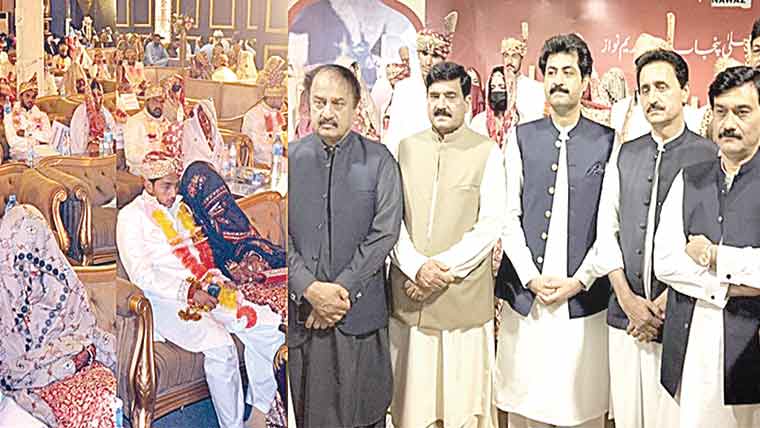 دھی رانی پروگرام کا دوسرا مرحلہ،57بچیوں کی شادی تقریب