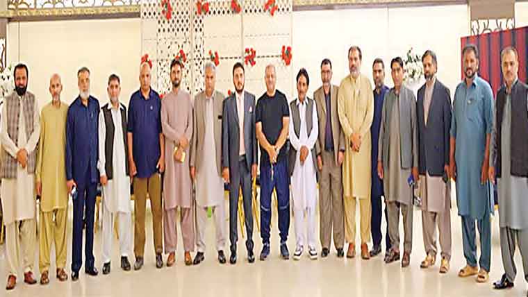 سینئر صحافی راجہ نیاز کے صاحبزادے  راجہ شاہزیب رشتہ ازدواج میں منسلک