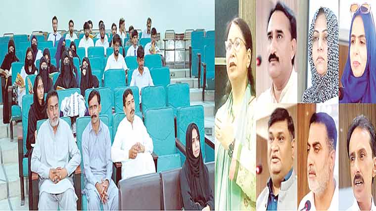 یونیورسٹی آف سرگودھا میں ایچ ون ٹیچ  ون پروگرام کے تحت تربیتی ورکشاپ 