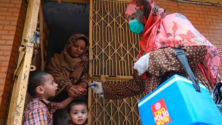 پیر سے انسداد پولیو مہم، 3لاکھ سے زائد بچوں کو قطرے پلانے کا ہدف