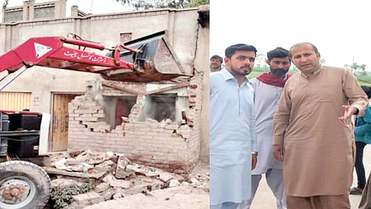 چنیوٹ:انتظامیہ کا تجاوزات کیخلاف آپریشن، راستے کلیئر قرار