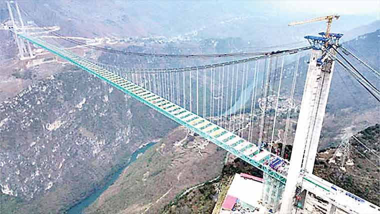  چین میں دنیا کا سب سے طویل پل تیار کرلیاگیا