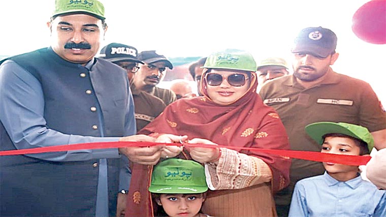 مظفر گڑھ، 8لاکھ 55ہزار بچوں کو پولیو ویکسین پلانے کا ہدف