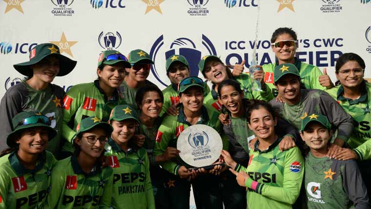 ویمنزورلڈکپ کوالیفائنگ راؤنڈ ختم ، پاکستان  ناقابل  شکست 