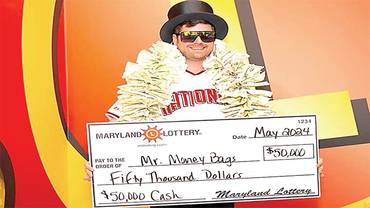 زندگی میں پہلی لاٹری لینے والے کی قسمت جاگ اٹھی