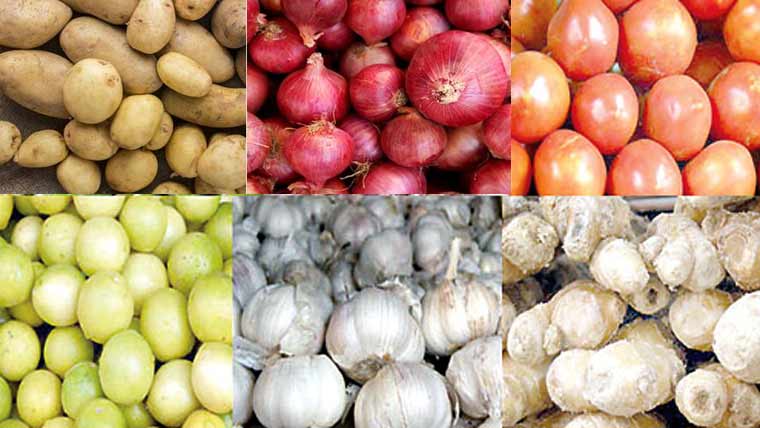 مارکیٹ میں سبز مصالحے 130 روپے کلو تک مہنگے فروخت 