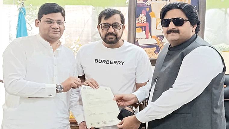 حسیب آصف پندھیر چیمبر آف کامر س  کی میڈیا کمیٹی کے چیئرمین مقرر 