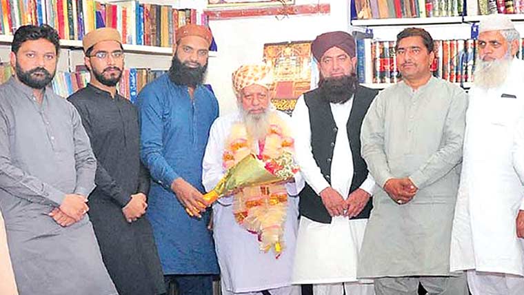 معاشرے کی اصلاح کیلئے حضورؐ کی  تعلیمات پر عمل کرنا ہوگا :پیر خالد مجدد ی 