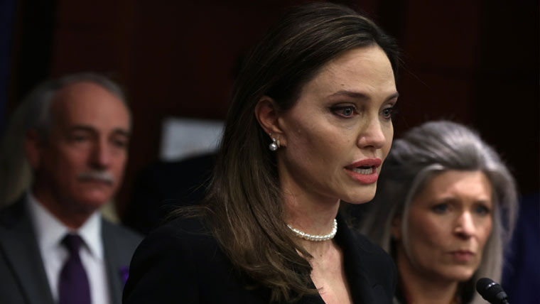 ہالی ووڈ اداکارہ انجلینا جولی  کی غزہ کے حق میں پوسٹ