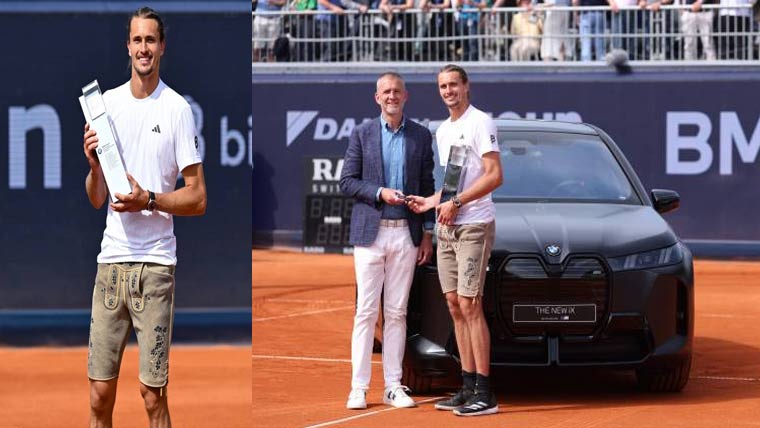  الیگزینڈر زویروف نے بی ایم  ڈبلیو ٹینس ٹورنامنٹ جیت لیا