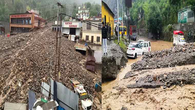 مقبوضہ کشمیر :طوفانی بارش ، برفباری  3 جاں بحق، 100 مکان تباہ