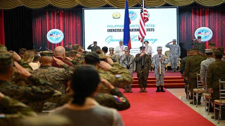 فلپائن اور امریکا کی مشترکہ  فوجی مشقوں کا آغاز 
