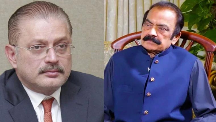 نہریں:رانا ثناکا شرجیل سے پھر رابطہ ، کمیٹی بنانیکا فیصلہ 