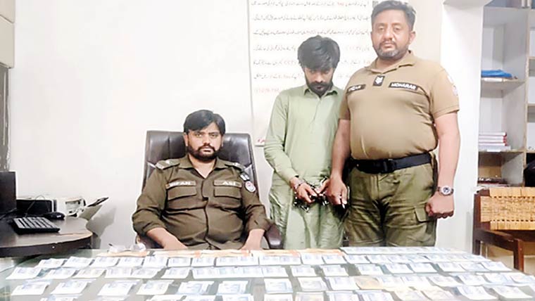 بکریاں چوری کرنے والا ملزم سی سی ٹی وی فوٹیجز سے ٹریس 