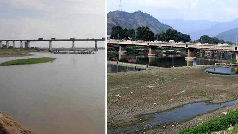 بھارت نے دریائے چناب اور جہلم کا پانی روک لیا