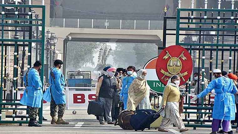 کرتارپور راہداری کھلی رہی   واہگہ بارڈر پر روایتی پریڈ محدو د 