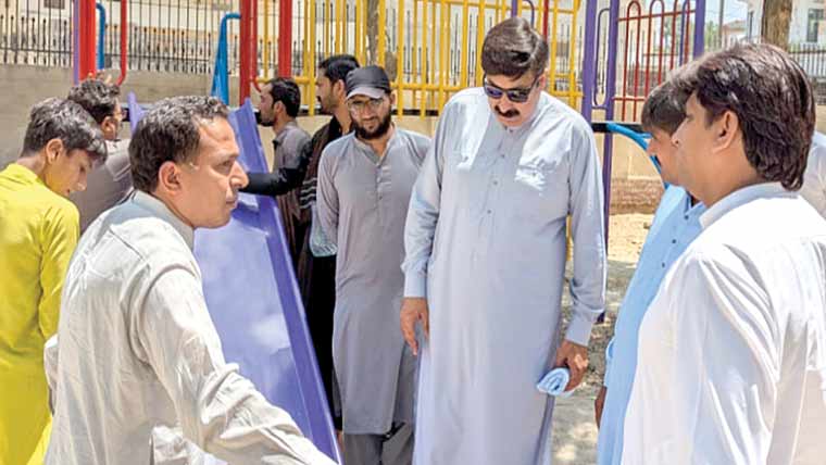 بچوں کی تفریح کیلئے الگ پارک بنایا جارہا :اجمل چانڈیہ 