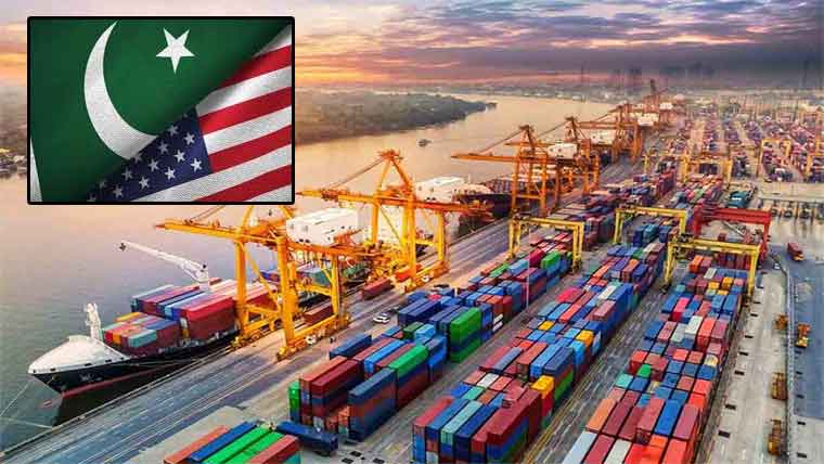 پاک، امریکا دوطرفہ  تجارت کے حجم میں اضافہ 