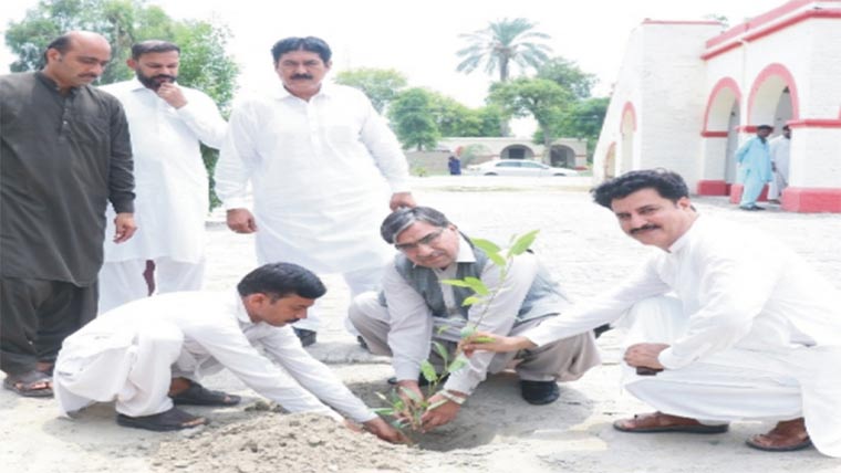 الرابعہ ٹرسٹ کا شجر کار ی مہم کا آغا ز 