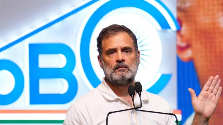  الیکشن کمیشن ووٹ چوری  میں ملوث، ایٹم بم جیسے ثبوت  موجود:راہول گاندھی 