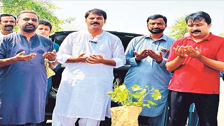 بکھربار میں جشن آزادی پر 5ہزار پودے لگانے کا فیصلہ
