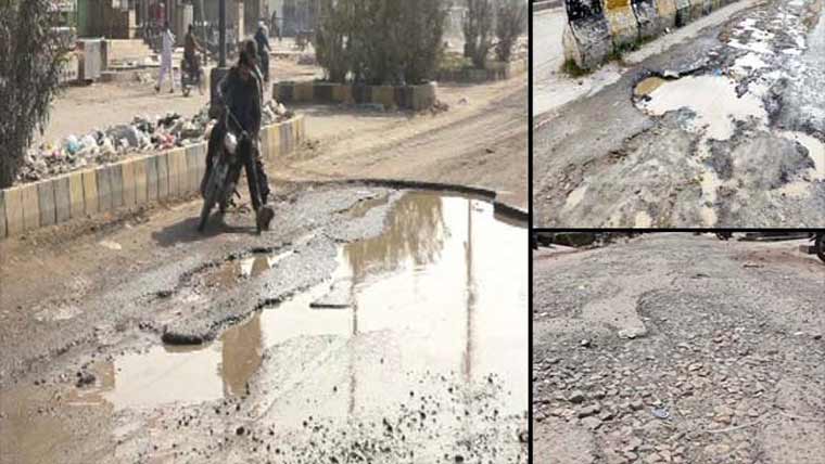 عبدالحکیم تا راوی روڈ خستہ حالی  کا شکار، شہریوں کو مشکلات 