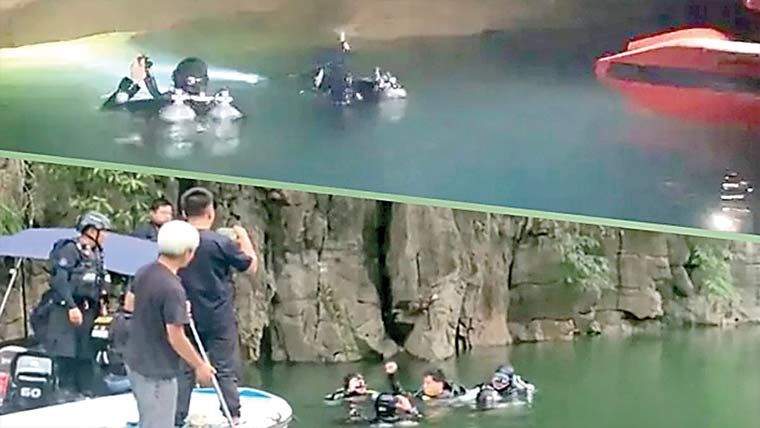 5دن تک زیرآب پھنسے رہنے والا فرد زندہ بچنے میں کامیاب