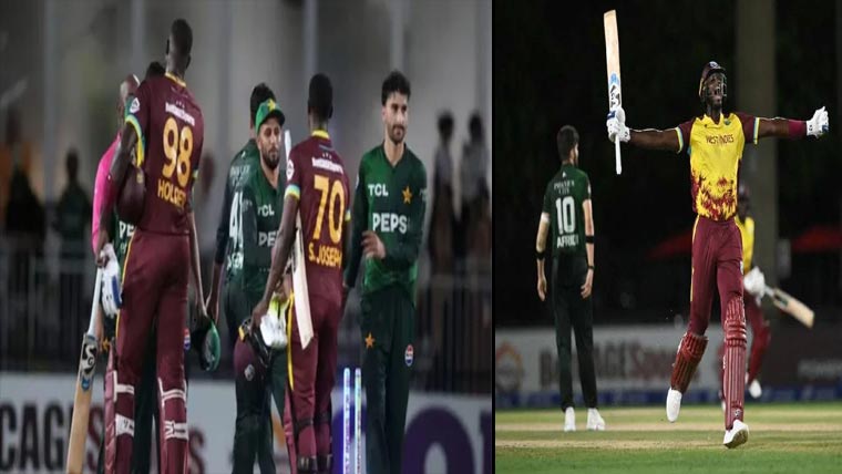 پاکستان کو دوسرے ٹی 20 میں ویسٹ اندیز کے ہاتھوں شکست 