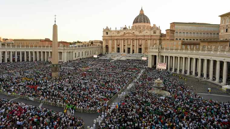 پوپ کا لاکھوں مسیح نوجوانوں سے خطاب امن، دوستی ،روحانی عظمت کا پیغام
