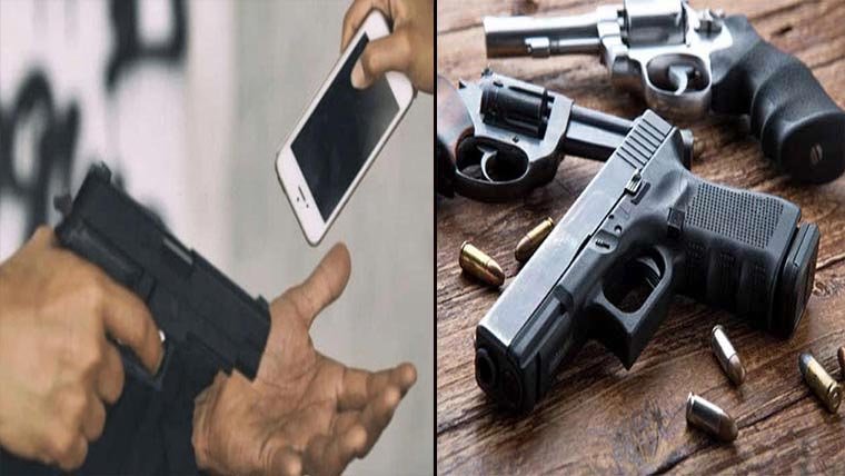 اسلام آباد:دو ڈکیت گرفتار  موبائل فونز اور اسلحہ برآمد