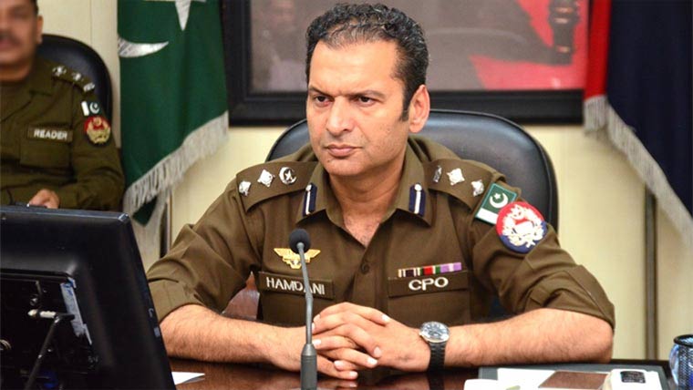 راولپنڈی سے جرائم کا خاتمہ یقینی  بنایا جا ئے ، سی پی او خالد ہمدانی 