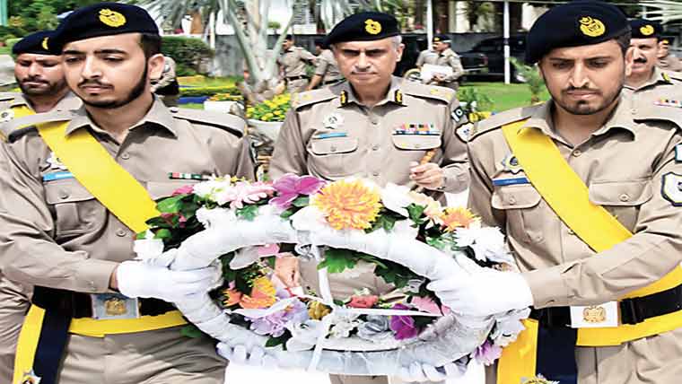 یوم شہدا پر موٹر وے پولیس ہیڈکوار ٹرز میں خصوصی تقریب